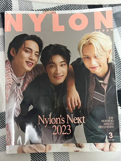 Seventeen Mingyu Wonwoo Jun Nylon Magazine Japanese Magazine