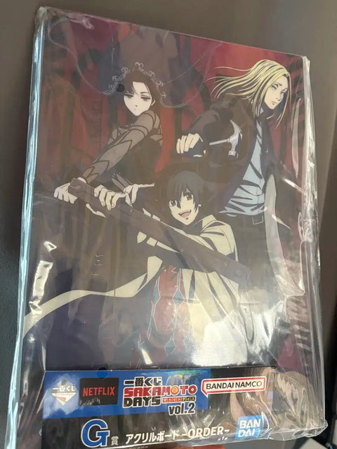 Sakamoto Days Sakaday Ichiban Kuji G Prize Order Acrylic Board