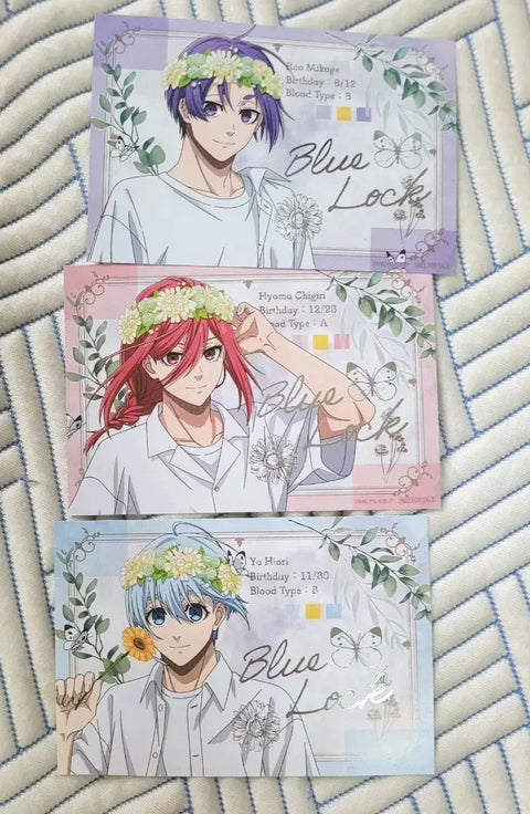 Blue Lock Japan Postcard Benefit