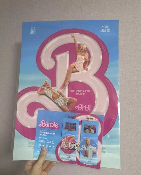 Selling Barbie poster film marks as a set.