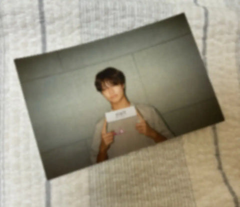 Boys Planet 2 Qiu Shengyu Bople Semi-final Round 3 Concert Audience Polaroid Photo