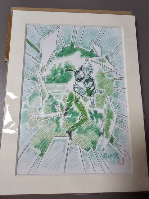 Detective Conan Zero's Executioner Amuro Conan Furuya Replica Artwork Frame