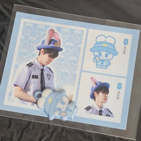 NCT Doyoung Hatto Malang Keyring & Sticker