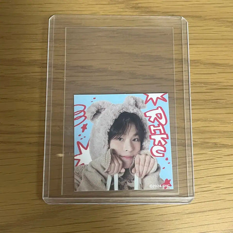 NCT WISH Riku Japan Fanclub Magazine Bonus Sticker
