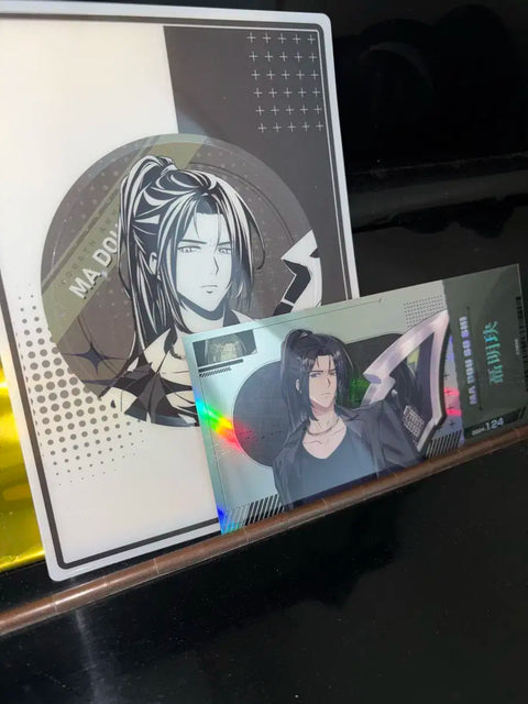 Grandmaster of Demonic Cultivation (Mo Dao Zu Shi) Japan Collaboration Cafe Limited Band Concept Nie Mingjue Hologram Ticket Coaster