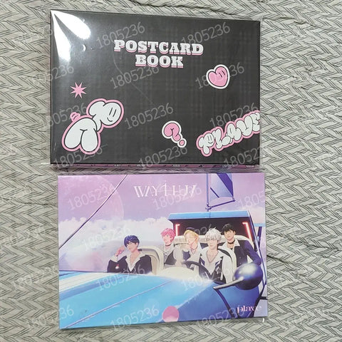 PLAVE Animate Plus We Love Postcard Book