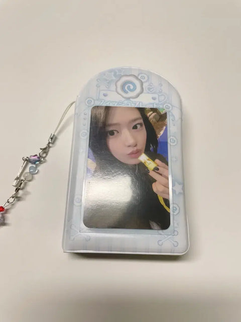 Lightning Market Lowest Price) IVE Concert Horn Whistle Necklace Ahn Yujin Photo Card