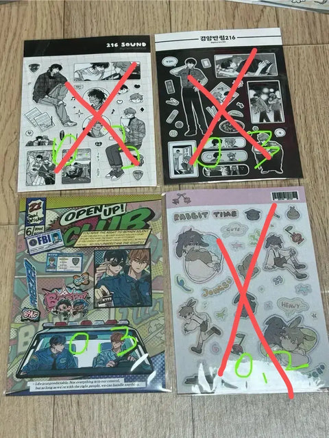 Jun Sang, Vincent, Jong Sang sticker badge transfer