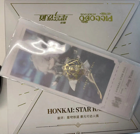 Honkai Star Rail Jing Yuan Pico Action Figure with Bonus