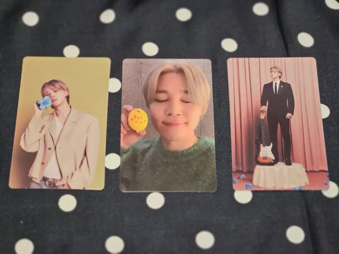Jimin Muse Photo Card 3-Type Weverse Pop-up Lucky Draw