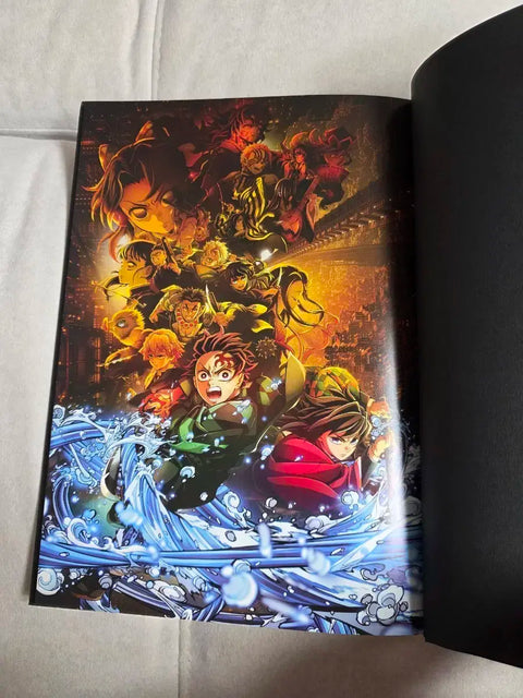 Demon Slayer: Kimetsu no Yaiba - Infinity Castle Arc Japanese First Edition Limited Goods Pamphlet, including Original Drawings and Storyboards