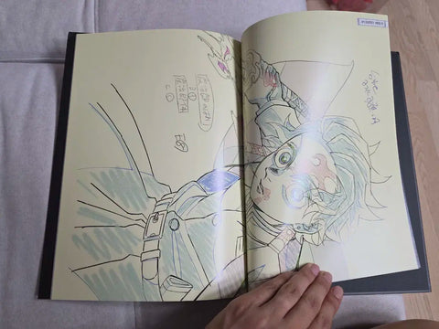 Demon Slayer: Kimetsu no Yaiba - Infinity Castle Arc Japanese First Edition Limited Goods Pamphlet, including Original Drawings and Storyboards