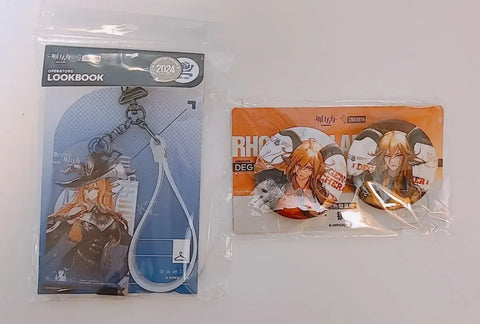 Arknights Arknights Degenbrecher Skin Keychain + Badge