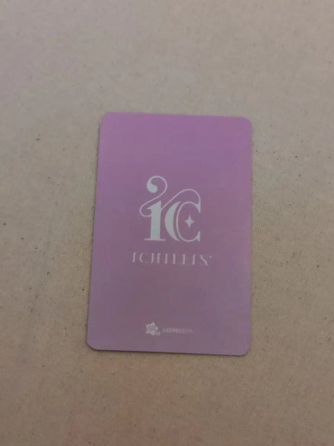 Ichillin' Juni fansign winning signed photocard