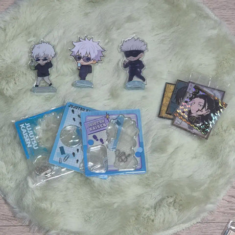 Jujutsu Kaisen Gojo Satoru Tokotoko Acrylic Stand + Bonus