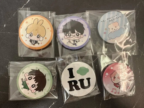 &TEAM Harua Pin Button Pin Badge Batch Transfer Cafe Lucky Draw Benefit
