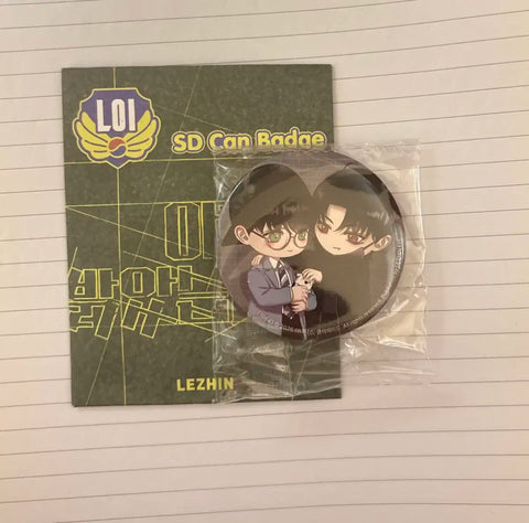 Abark Lebom Cafe Gwigok Can Badge