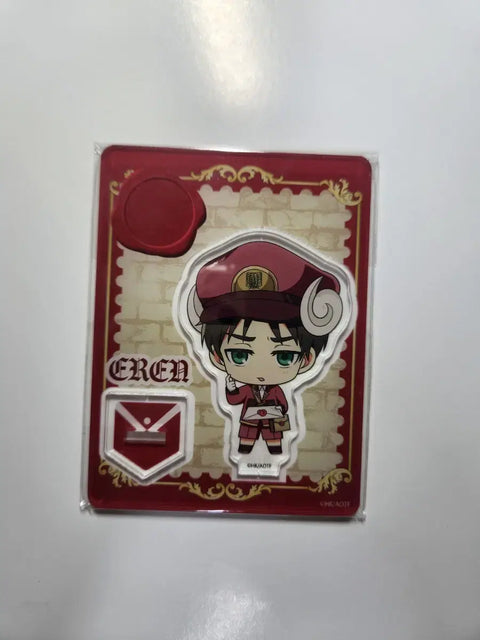 Attack on Titan Eren Yeager Petit Otodoke Meru Acrylic Unopened New Item
