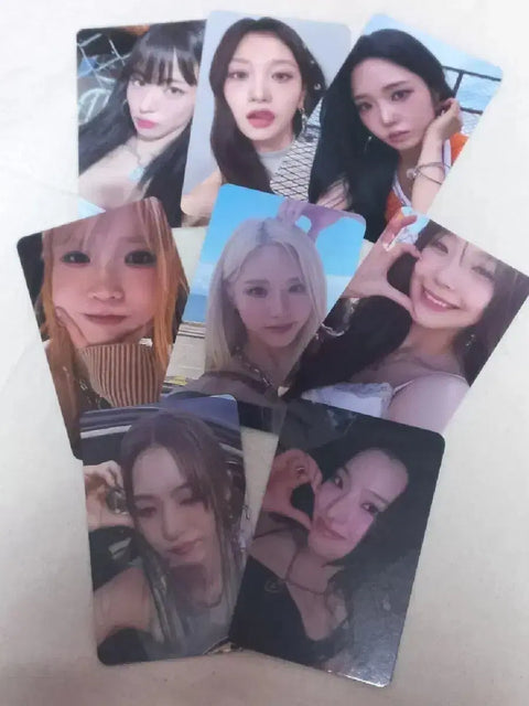 fromis_9 unreleased photo cards, launching ceremony special, 8 piece set