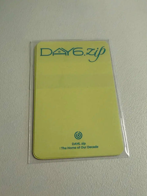 DAY6 Pop-up Housewarming Photocard