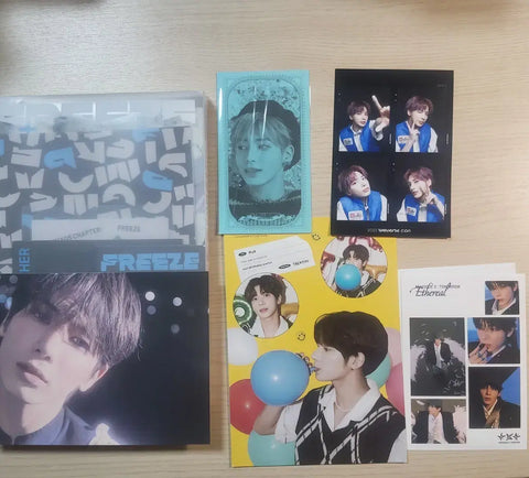 Urgent sale) TXT Freeze Taehyun + Official Goods
