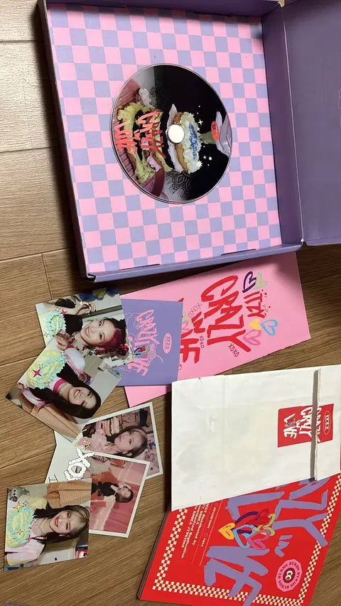 ITZY Crazy In Love Album Full Set Ryujin ver.