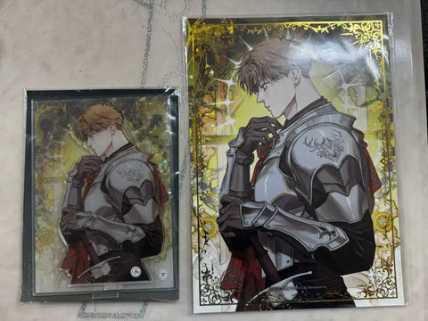 Jeon Mi-gil Dietrich Acrylic Stand & Poster Set New Unhinged Ex-Husband's Mad Dog