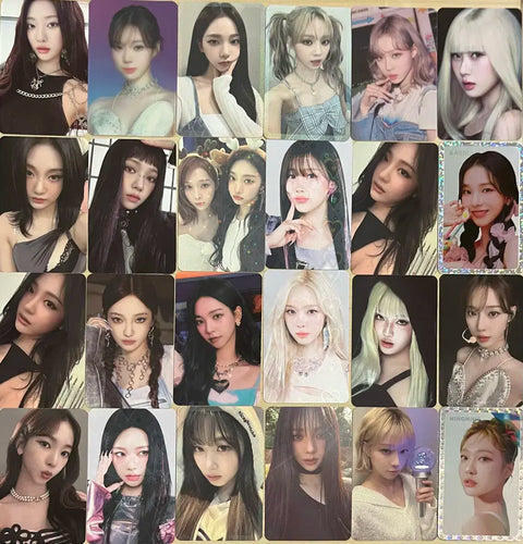 aespa photocards, selling as a set