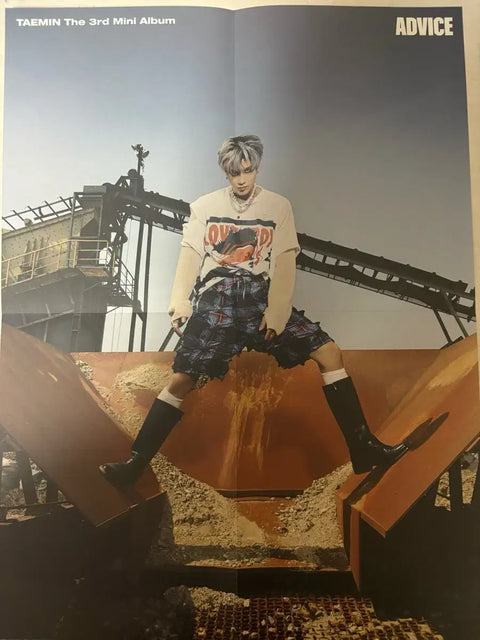Taemin solo Advice poster