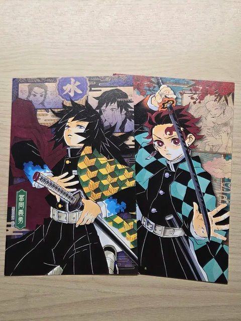Demon Slayer Art Giyu Tanjiro Art Postcard Bundle