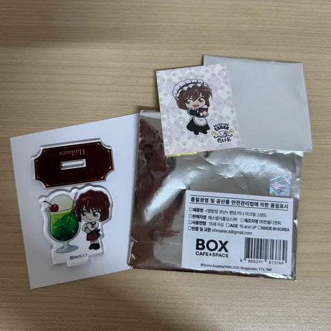 Detective Conan Butler Cafe Acrylic Stand + Sticker Haibara