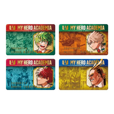 My Hero Academia Midoriya Bakugo All Might Todoroki Birthday Card
