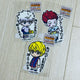 Hunter x Hunter Sticker Bundle