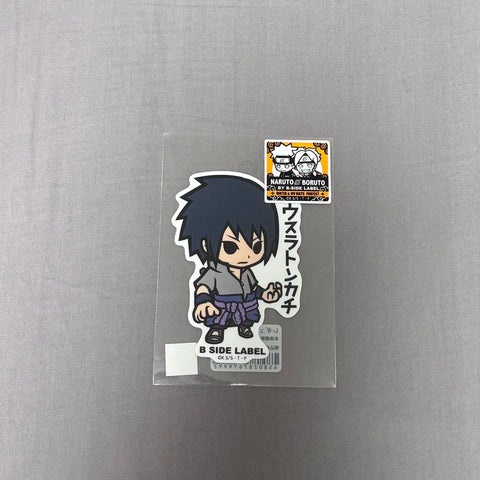 Naruto Sasuke B-side label sticker B-side Label