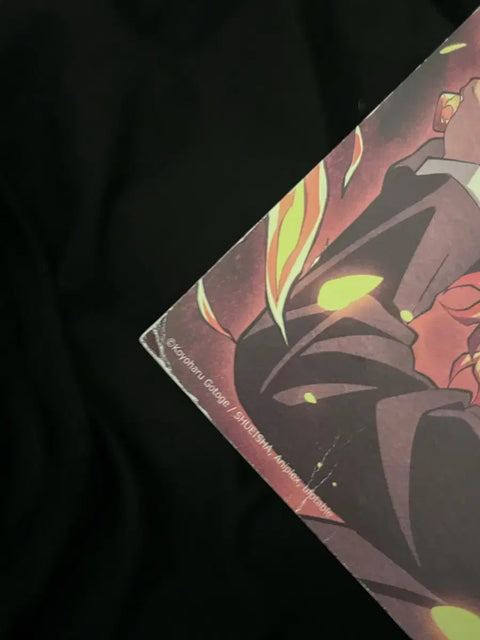 Demon Slayer Kimetsu no Yaiba Mugen Train Limited Edition Akaza Rengoku Illustration Visual Board