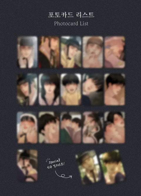 Yahahaeb Collection Photocard 18 Types