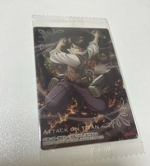 Attack on Titan No Regrets Levi Heichou Card Photo card Goods