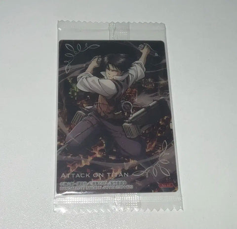 Attack on Titan No Regrets Levi Heichou Card Photo card Goods