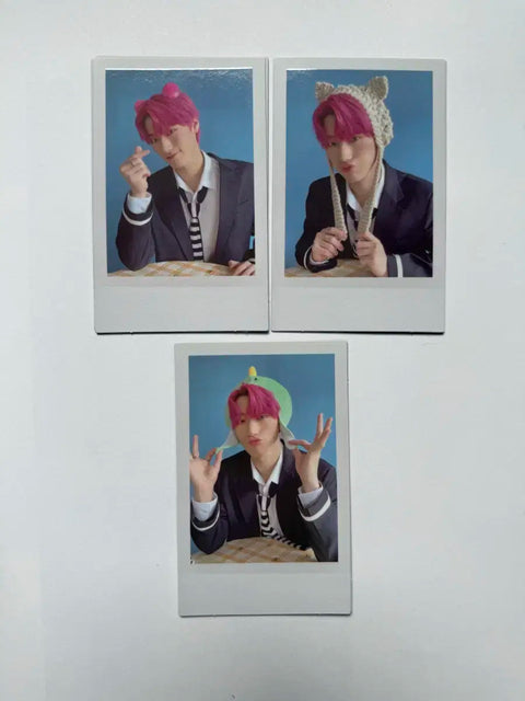 Ateez Atiny Membership Photocard Polaroid San (all together)