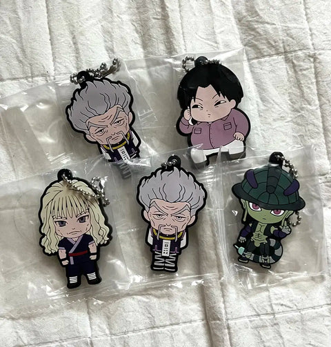 Hunter x Hunter Zoldyck Family Meruem Rubber Strap Keychain Unopened Bundle Sale