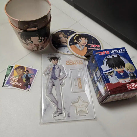 Detective Conan Goods Bundle Coaster Cup Holder Acrylic Special Edition