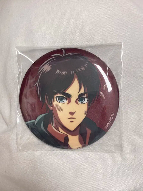 Attack on Titan Eren Yeager Can Badge