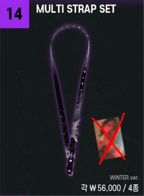 aespa Richman Pop-up Strap Original Item