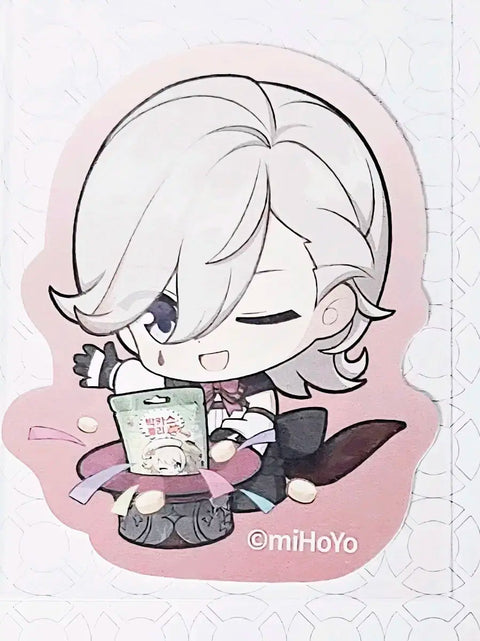Bacchus pop-up Lyney special edition sticker Genshin