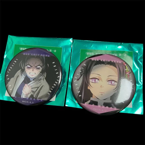 Demon Slayer Shinobu, Kanae Can Badge Set