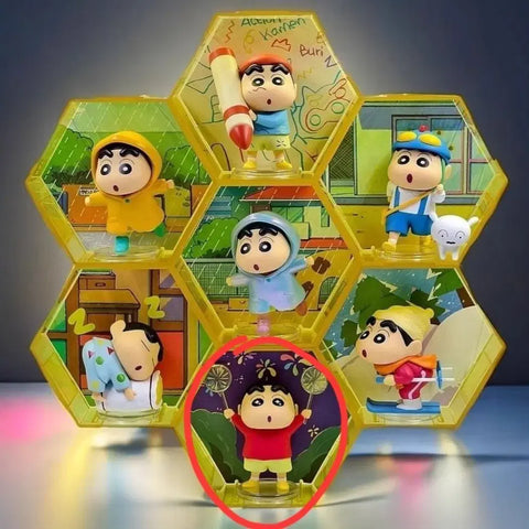 Crayon Shin-chan honeycomb figure
