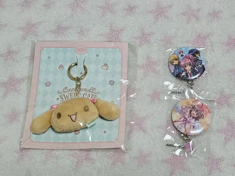 Cinnamoroll Cafe Mocha Shugo Chara! Can Badge