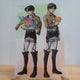 Attack on Titan Eren Levi Acrylic Stand Past and Future