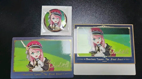 Genshin Impact Charlotte shikishi, can badge for sale
