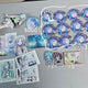 Selling a large amount of Project Sekai Hinomori Shizuku-focused merchandise.